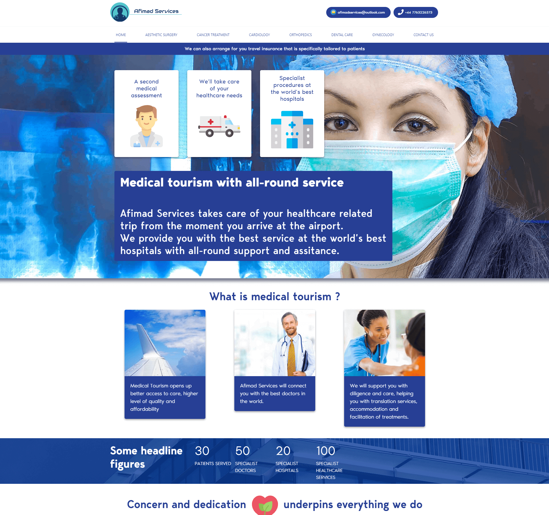 Afimad-Services – The-Medical Tourism Website