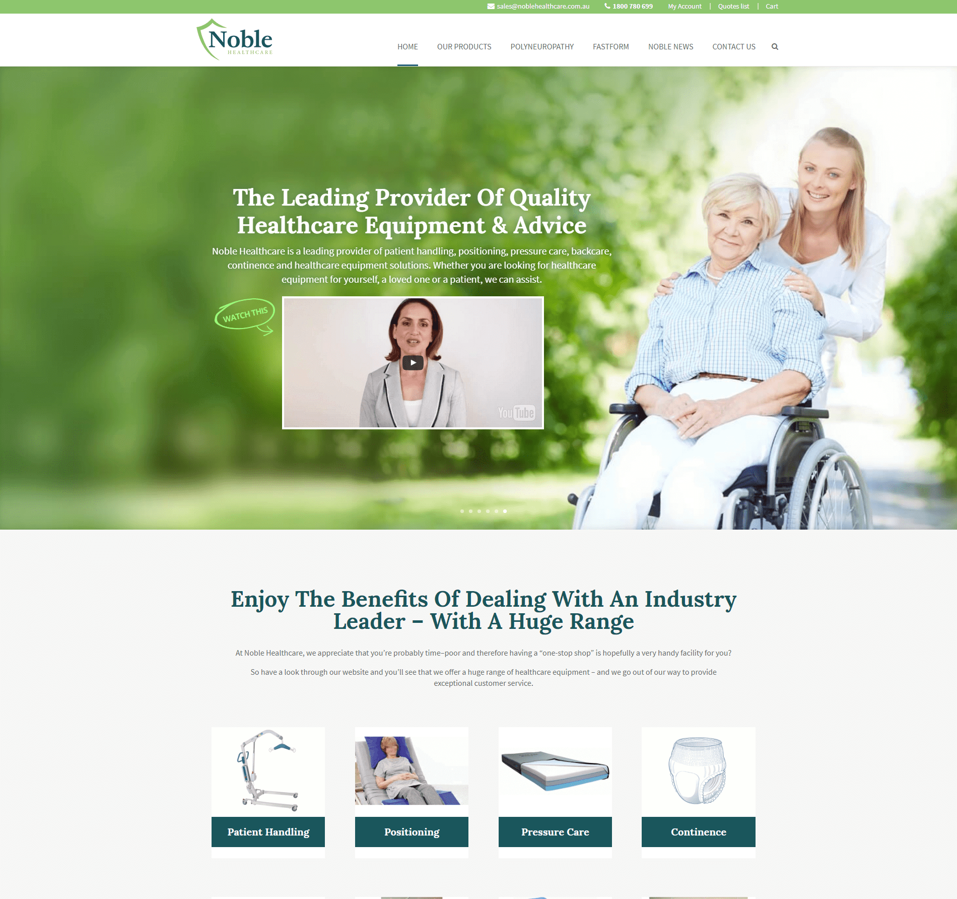 Noble Healthcare – Providing Healthcare Products